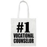 Number One #1 Vocational Counselor - Tote Bag White