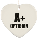 A+ Optician - Heart Ornament