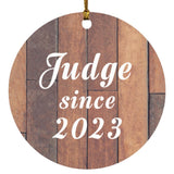 Judge Since 2023 - Circle Ornament E