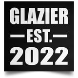 Glazier Established EST. 2022 - Poster Square