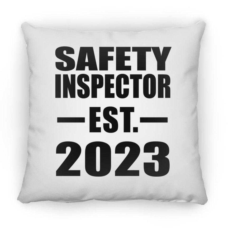 Safety Inspector Established EST. 2023 - Throw Pillow