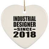 Industrial Designer Since 2018 - Heart Ornament