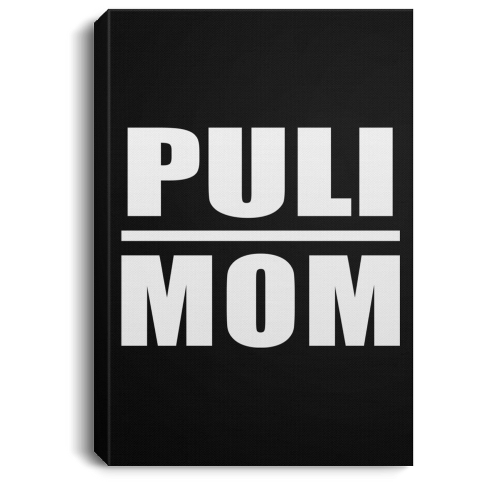 Puli Mom - Canvas Portrait