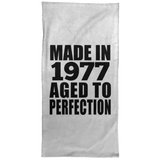 47th Birthday Made In 1977 Aged to Perfection - Hand Towel