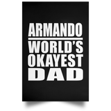 Armando World's Okayest Dad - Poster Portrait