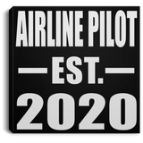 Airline Pilot Established EST. 2020 - Canvas Square