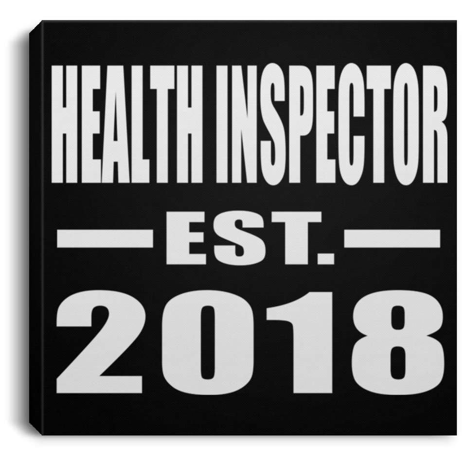 Health Inspector Established EST. 2018 - Canvas Square