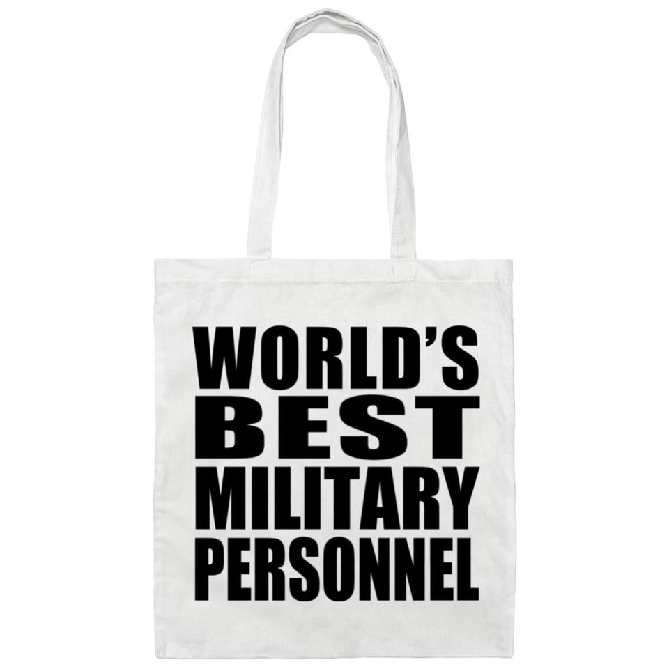 World's Best Military Personnel - Tote Bag White