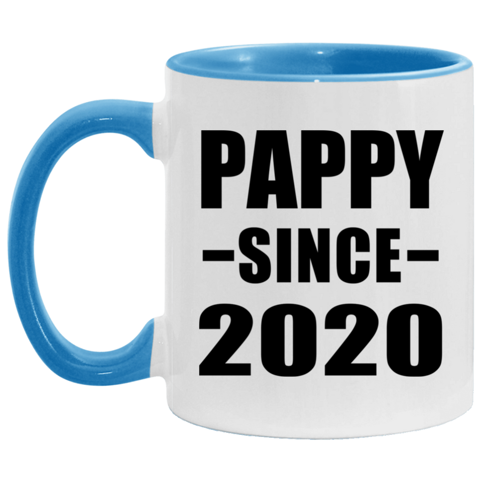 Pappy Since 2020 - 11oz Accent Mug Blue