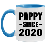 Pappy Since 2020 - 11oz Accent Mug Blue