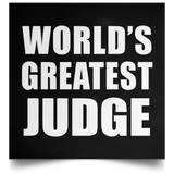 World's Greatest Judge - Poster Square