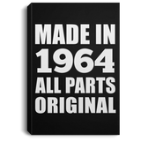 60th Birthday Made in 1964 All Parts Original - Canvas Portrait