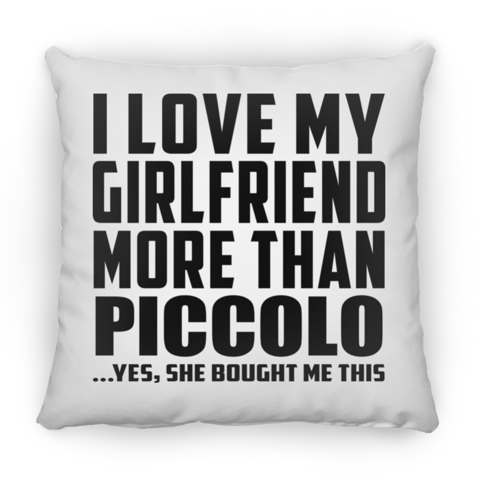 I Love My Girlfriend More Than Piccolo - Throw Pillow