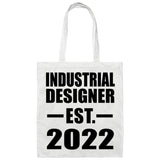 Industrial Designer Established EST. 2022 - Tote Bag White