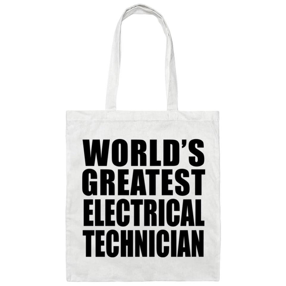 World's Greatest Electrical Technician - Tote Bag White