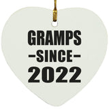 Gramps Since 2022 - Heart Ornament