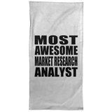Most Awesome Market Research Analyst - Hand Towel