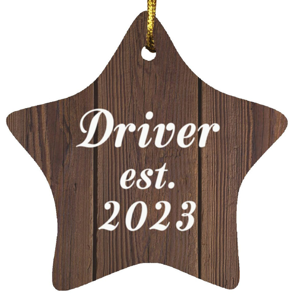 Driver Established Est. 2023 - Star Ornament D