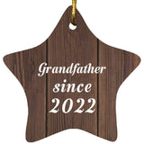 Grandfather Since 2022 - Star Ornament D