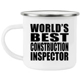 World's Best Construction Inspector - 12oz Camping Mug