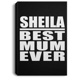 Sheila Best Mum Ever - Canvas Portrait