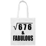 26th Birthday Square Root of 676 & Fabulous - Tote Bag White