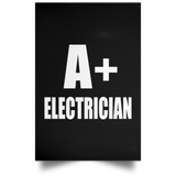 A+ Electrician - Poster Portrait