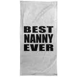 Best Nanny Ever - Hand Towel
