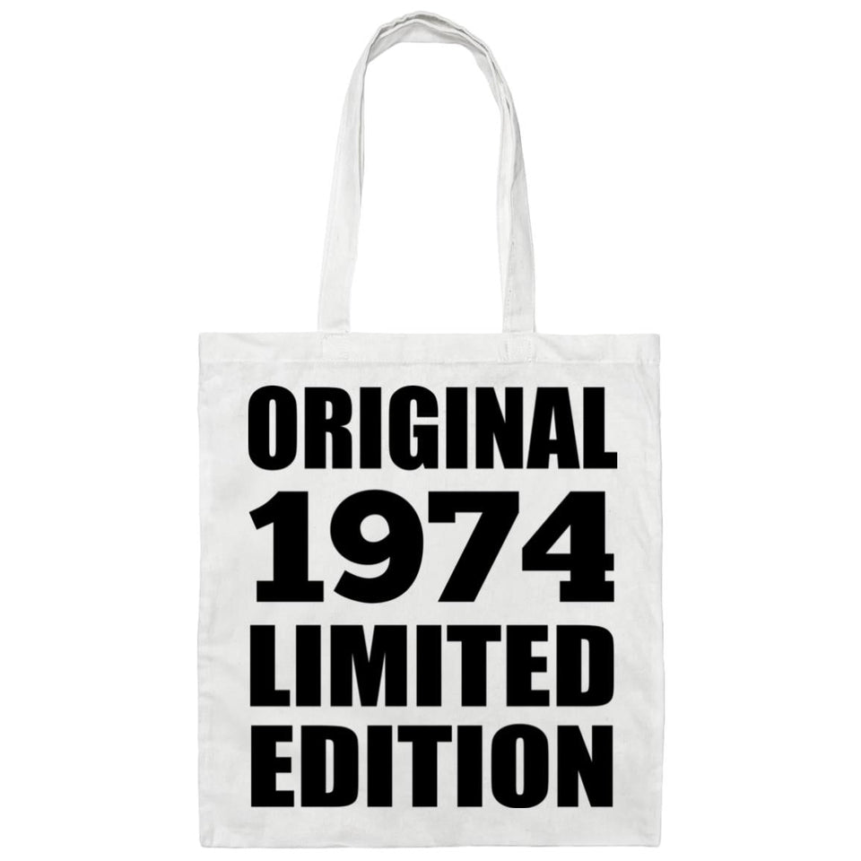 50th Birthday Original 1974 Limited Edition - Tote Bag White