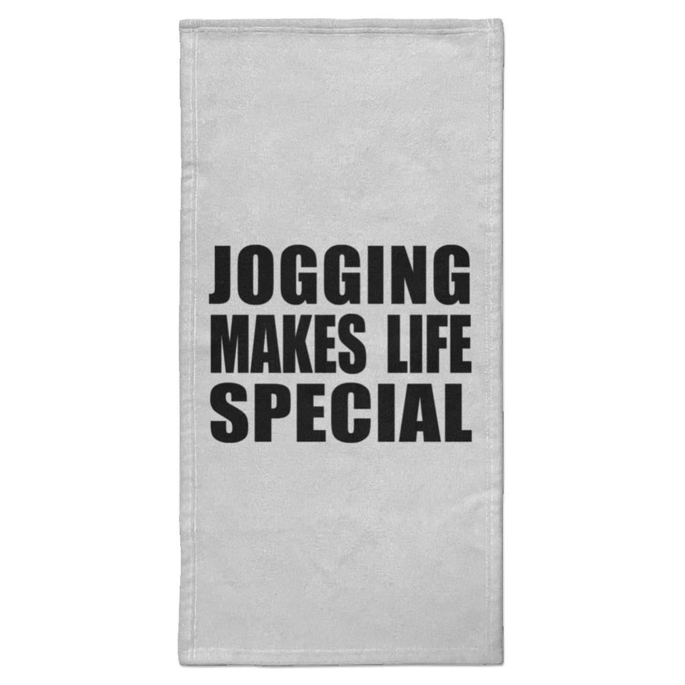 Jogging Makes Life Special - Hand Towel