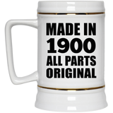 124th Birthday Made in 1900 All Parts Original - Beer Stein