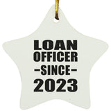 Loan Officer Since 2023 - Star Ornament