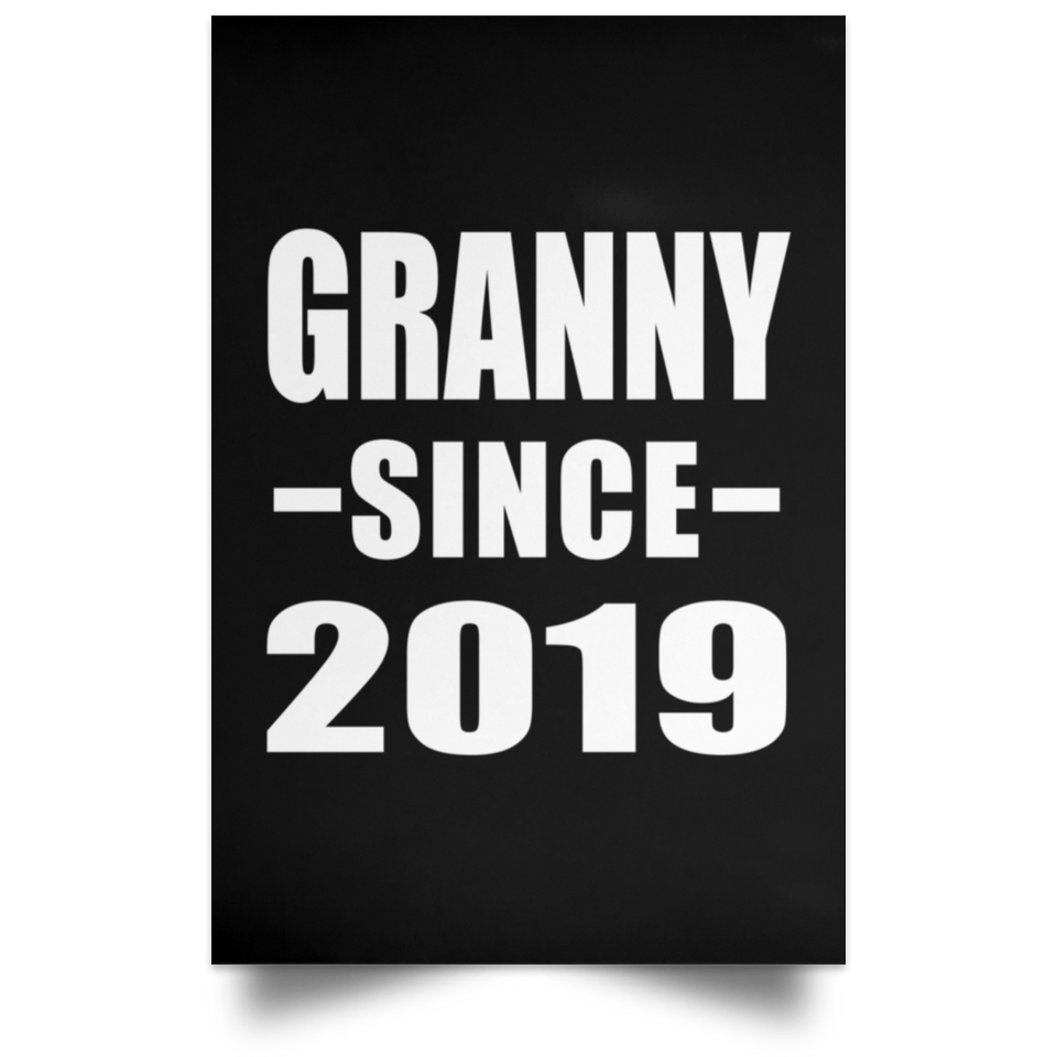 Granny Since 2019 - Poster Portrait