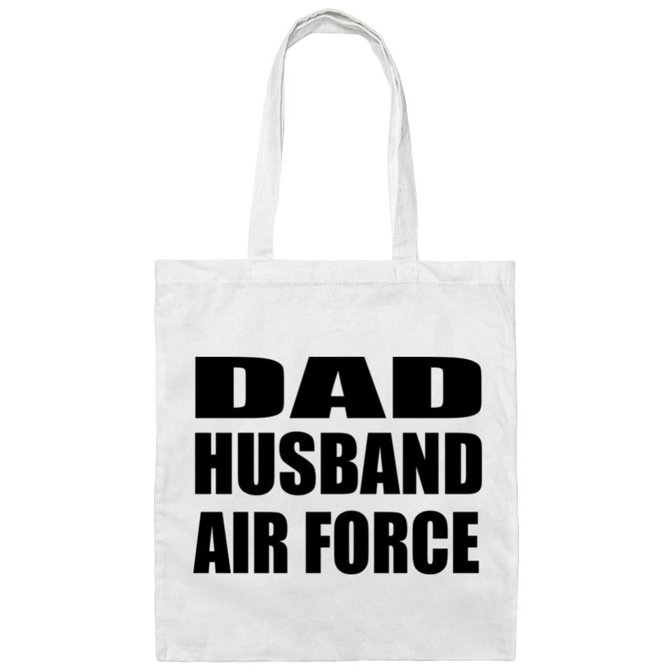 Dad Husband Air Force - Tote Bag White