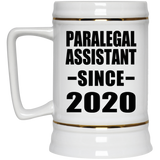 Paralegal Assistant Since 2020 - Beer Stein