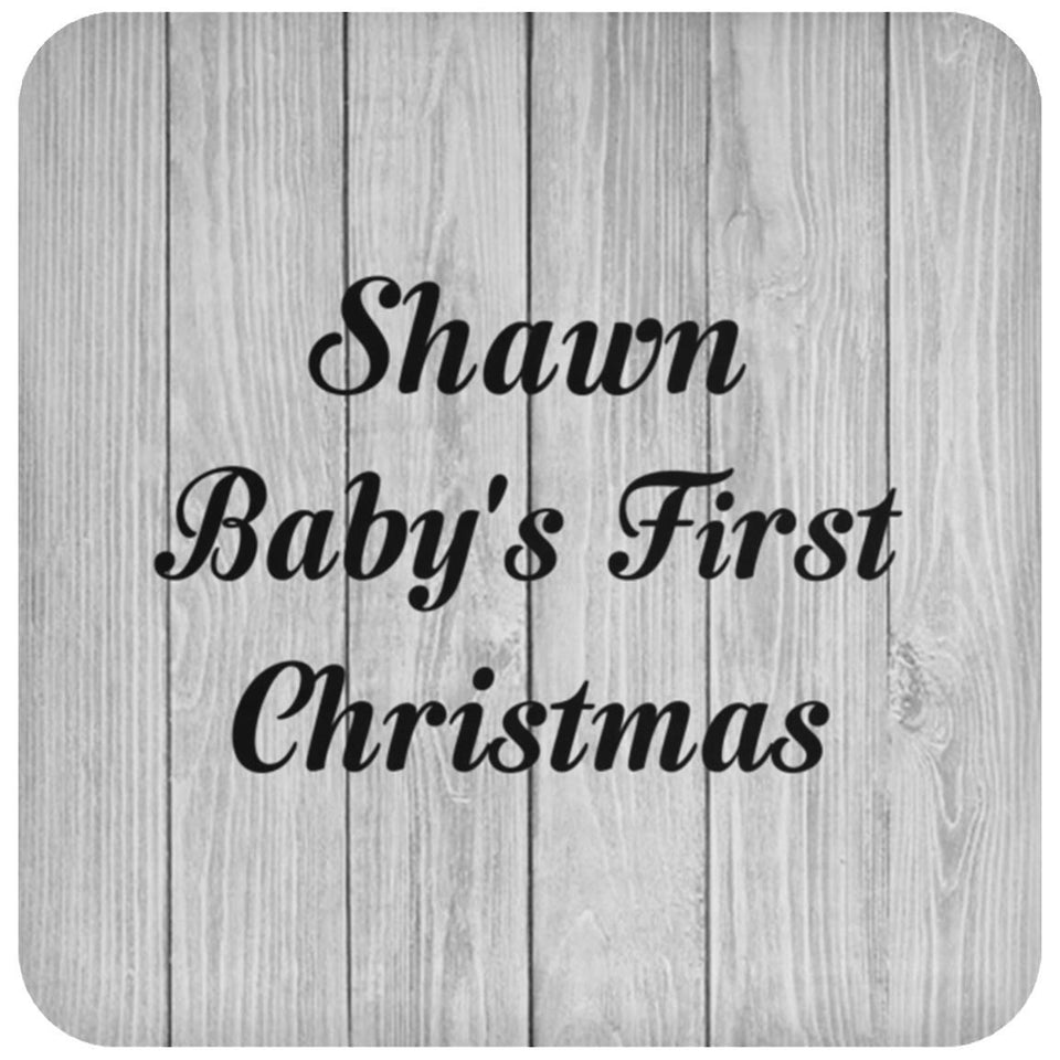 Shawn Baby's First Christmas - Drink Coaster F