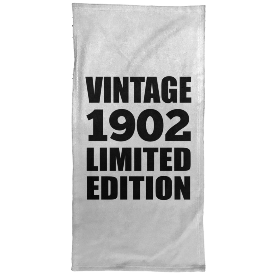 122nd Birthday Vintage 1902 Limited Edition - Hand Towel