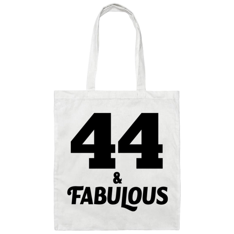 44th Birthday 44 & Fabulous - Tote Bag White