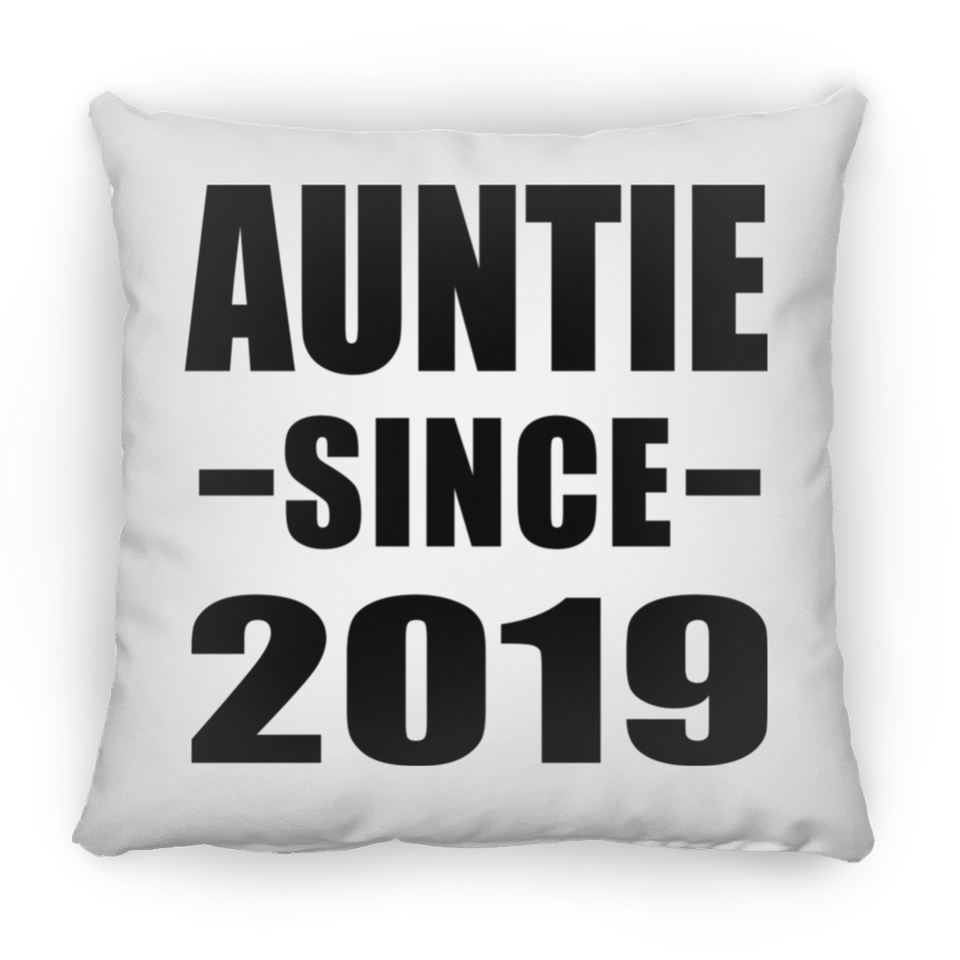 Auntie Since 2019 - Throw Pillow