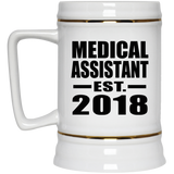 Medical Assistant Established EST. 2018 - Beer Stein