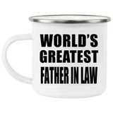 World's Greatest Father In Law - 12oz Camping Mug