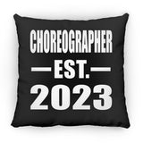 Choreographer Established EST. 2023 - Throw Pillow Black