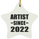 Artist Since 2022 - Star Ornament