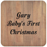 Gary Baby's First Christmas - Drink Coaster C