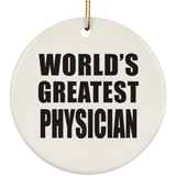 World's Greatest Physician - Circle Ornament