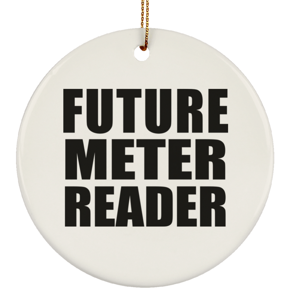Future Meter Reader - Circle Ornament