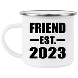 Friend Established EST. 2023 - 12oz Camping Mug