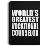 World's Greatest Vocational Counselor - Canvas Portrait