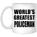 World's Greatest Policeman - 11 Oz Coffee Mug