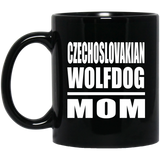 Czechoslovakian Wolfdog Mom - 11oz Coffee Mug Black